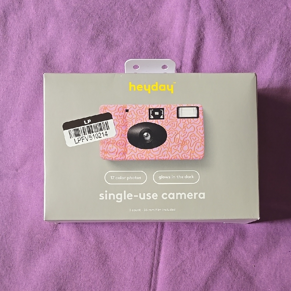 Heyday Pink Single-Use Camera